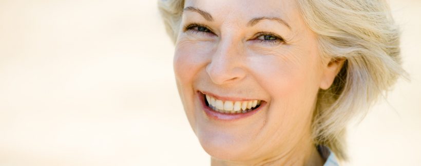 Closeup Portrait of a Pretty Woman Outdoors